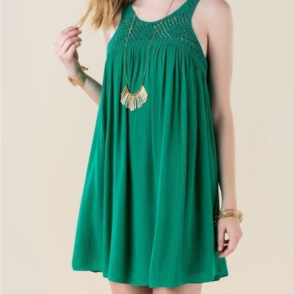 NWT! Francesca's crochet mini sheath dress - Picture 1 of 8